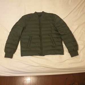 Men's H&M Puffer Jacket Forrest Green Size Medium